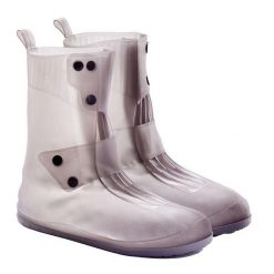 Wodoodporne ochraniacze na buty Mottez. Szare buty treningowe MOTTEZ, na zimę, bez wzorów, bez zapięcia, rowerowe. Za 136.95 zł.