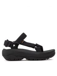 Teva Sandały Hurricane Xlt2 Ampsole 1131270 Czarny. Czarne sandały Teva, bez wzorów, z materiału, bez obcasa, bez zapięcia. Za 399.99 zł.