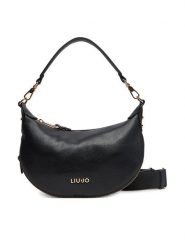 Liu Jo Torebka Ecs S Hobo AA5043 E0054 Czarny. Czarne torebki klasyczne Liu Jo, bez wzorów, ze skóry, bez dodatków. Za 439.99 zł.