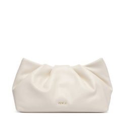 Torebka Furla. Białe kopertówki Furla, bez wzorów, bez dodatków. Za 919.99 zł.