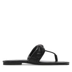 Japonki Kurt Geiger. Czarne japonki Kurt Geiger, bez wzorów. Za 319.99 zł.