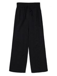 Vero Moda Spodnie w kolorze czarnym rozmiar: XS. Czarne spodnie materiałowe Vero Moda, bez wzorów, z bawełny. Za 109.95 zł.