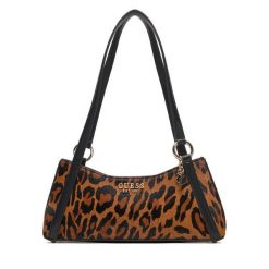 Torebka Guess. Brązowe torebki klasyczne Guess, z aplikacjami, klasyczne, bez dodatków. Za 489.99 zł.