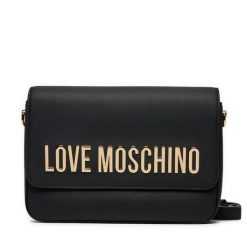 Torebka LOVE MOSCHINO. Czarne listonoszki Love Moschino, bez wzorów, bez dodatków. Za 959.99 zł.