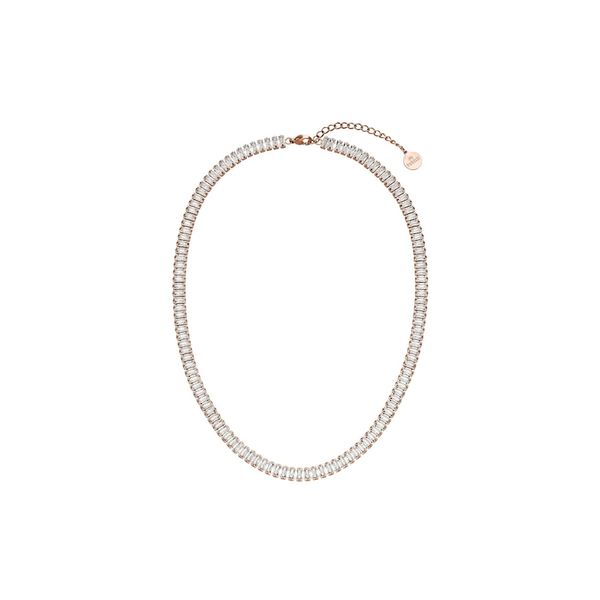 Purelei Purelei Łańcuch Crystal Glow Naszyjniki 1 ct Damski. Czerwone naszyjniki Purelei, z materiału, z cyrkonią, srebrne. Za 129.79 zł.