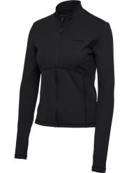 Damska bluza dresowa zapinana na zamek Hummel Prima. Czarne bluzy Hummel, xl, bez wzorów, z dresówki, bez ramiączek, bez kaptura. Za 267.50 zł.