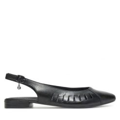 Baleriny Lasocki. Czarne baleriny Lasocki, bez wzorów, bez obcasa, bez zapięcia. Za 149.99 zł.