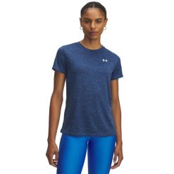 Skarpetki damskie z melanżem Under Armour Tech. Niebieskie skarpetki Under Armour, bez wzorów, z materiału. Za 179.00 zł.