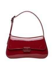 Emporio Armani Torebka EW001013 AF17287 U5068 Bordowy. Czerwone torebki klasyczne Emporio Armani, bez wzorów, ze skóry, bez dodatków. Za 1,179.00 zł.