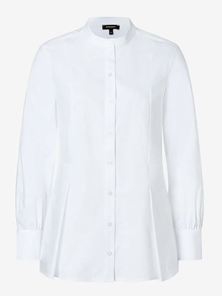 More & More Bluzka w kolorze białym rozmiar: 34. Białe bluzki More & More, bez wzorów, bez kołnierzyka, bez ramiączek. Za 115.95 zł.