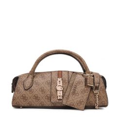 Torebka Guess. Brązowe torebki klasyczne Guess, z aplikacjami, klasyczne, bez dodatków. Za 544.99 zł.