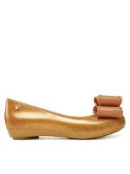 Melissa Baleriny Melissa Ultragirl Classic Bow Ad 35965 Złoty. Żółte baleriny Melissa, bez wzorów, z tworzywa sztucznego, bez obcasa, bez zapięcia. Za 169.99 zł.
