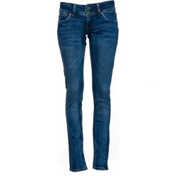 Pepe Jeans jeansy damskie Vera 32/32 niebieski. Niebieskie jeansy Pepe Jeans, bez wzorów, z jeansu. Za 479.00 zł.