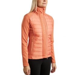 Damska kurtka puchowa Montar Emma Quilt. Brązowe kurtki MONTAR, bez wzorów, z puchu, biznesowe, bez kaptura. Za 378.00 zł.