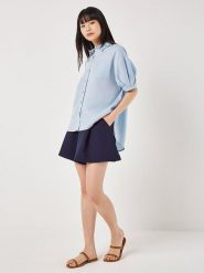 Apricot Koszula w kolorze błękitnym rozmiar: L. Niebieskie koszule Apricot, l, bez wzorów, bez kołnierzyka, bez ramiączek. Za 78.99 zł.