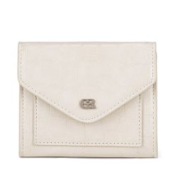 Portfel GINO ROSSI. Brązowe portfele Gino Rossi, bez wzorów. Za 79.99 zł.