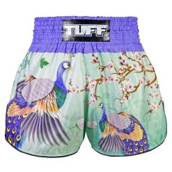 Spodenki treningowe TUFF Yugana Kujaku. Zielone szorty sportowe TUFF, bez wzorów. Za 149.00 zł.