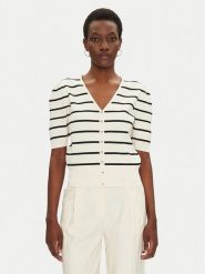 Morgan Sweter 251-MFOLK Écru Regular Fit. Swetry Morgan, s, bez wzorów, z syntetyku, bez ramiączek. Za 169.99 zł.