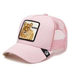 Czapka z daszkiem Goorin Bros. Czerwone czapki z daszkiem Goorin Bros, bez wzorów. Za 139.99 zł.