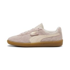 Kosze wypełnione puchami Puma Palermo. Brązowe buty sportowe lifestyle Puma, bez wzorów, z puchu, sportowe, bez zapięcia. W wyprzedaży za 209.00 zł.