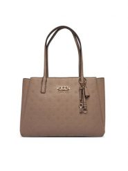 Guess Torebka Anise HWPD99 16230 Beżowy. Brązowe shopper bag Guess, z aplikacjami, ze skóry, bez dodatków. Za 799.99 zł.
