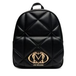 Plecak LOVE MOSCHINO. Czarne plecaki Love Moschino, bez wzorów, bez dodatków. Za 669.99 zł.