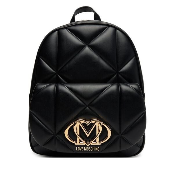 Plecak LOVE MOSCHINO. Czarne plecaki Love Moschino, bez wzorów, bez dodatków. Za 669.99 zł.