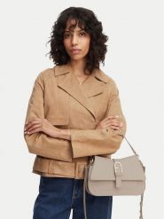 Furla Torebka Flow M WB00996 BX2045 BG 4488S Beżowy. Brązowe torebki klasyczne Furla, bez wzorów, ze skóry, bez dodatków. Za 1,859.00 zł.