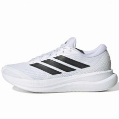Buty Do Biegania Adidas Sport Runfalcon 6 W Damskie. Białe buty treningowe adidas, bez wzorów, z gumy, bez zapięcia, do biegania. Za 283.50 zł.