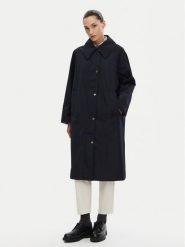 Barbour Trencz LSP0225NY91 Granatowy Regular Fit. Niebieskie płaszcze Barbour, bez wzorów, z syntetyku, bez kaptura. Za 759.99 zł.