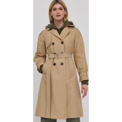 MAX&Co. trencz damski kolor beżowy przejściowy. Brązowe płaszcze MAX&Co., bez wzorów, z tkaniny, bez kaptura. Za 1,619.90 zł.
