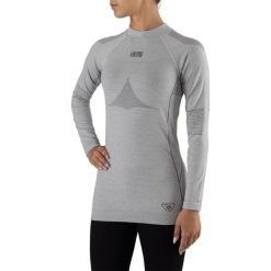 Koszulka termoaktywna damska Viking Lava, longsleeve Merino PrimaLoft. Szare bielizna termoaktywna damska Viking, bez wzorów, bez ramiączek, narciarskie, primaloft. Za 270.28 zł.