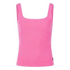 Damski tank top Protest Dazes. Czerwone topy Protest, bez wzorów, bez kołnierzyka, bez ramiączek. Za 173.50 zł.