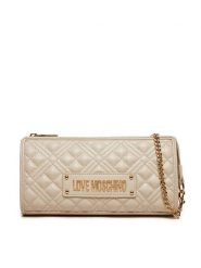 LOVE MOSCHINO Torebka JC4011PP1LLA0110 Écru. Kopertówki Love Moschino, bez wzorów, ze skóry, wizytowe, bez dodatków. Za 469.99 zł.