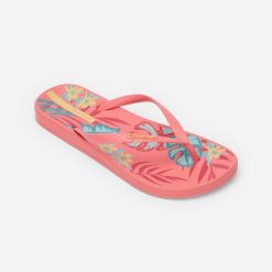 Japonki damskie Ipanema Anatomic Tema. Czerwone japonki Ipanema, bez wzorów, z gumy. Za 99.99 zł.