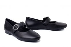 RIEKER REMONTE D0K14-00 black, baleriny damskie. Czarne baleriny Rieker Remonte, bez wzorów, ze skóry, bez obcasa, na obcasie, bez zapięcia. Za 319.72 zł.