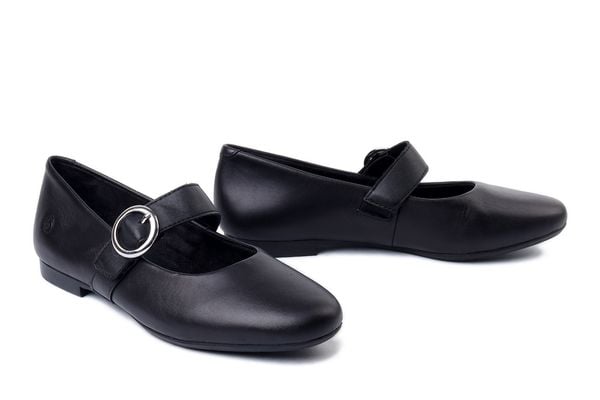 RIEKER REMONTE D0K14-00 black, baleriny damskie. Czarne baleriny Rieker Remonte, bez wzorów, ze skóry, bez obcasa, na obcasie, bez zapięcia. Za 389.90 zł.