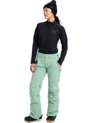 Burton Spodnie narciarskie "[ak] Summit GORE-TEX 2L" w kolorze miętowym rozmiar: XS. Zielone spodnie dresowe Burton, bez wzorów, z gore-texu, narciarskie, gore-tex. Za 1,159.95 zł.