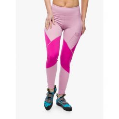 Legginsy wspinaczkowe dmaskie La Sportiva Mynth Leggings. Czerwone bielizna termoaktywna damska La Sportiva, bez wzorów. Za 371.99 zł.