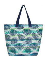 BLE Shopper bag ze wzorem - 58 x 32 cm rozmiar: onesize. Shopper bag BLE, bez wzorów, z materiału, na ramię, bez dodatków. Za 56.45 zł.