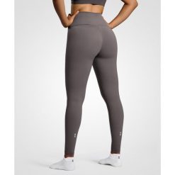 Legginsy do tenisa/padel damskie Smart z kieszenią na piłki. Szare legginsy NORDICDOTS, bez wzorów, z elastanu, sportowe. Za 365.00 zł.