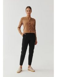 TATUUM Spodnie w kolorze czarnym rozmiar: 36. Czarne spodnie materiałowe Tatuum, z aplikacjami, z materiału. Za 127.65 zł.