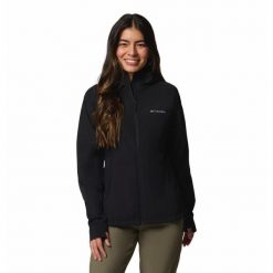 Kurtka Columbia Sweet As Iii. Czarne kurtki przejściowe sportowe Columbia, bez wzorów, z softshellu, z kapturem, trekkingowe. Za 329.99 zł.