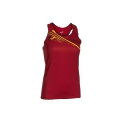 Tank top Joma Elite X. Czerwone topy Joma, bez wzorów, bez kołnierzyka, bez ramiączek. W wyprzedaży za 130.15 zł.