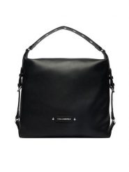 KARL LAGERFELD Torebka B2W30086 Czarny. Czarne torebki klasyczne KARL LAGERFELD, bez wzorów, ze skóry, bez dodatków. Za 1,299.00 zł.