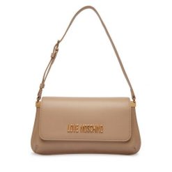 Torebka LOVE MOSCHINO. Brązowe torebki klasyczne Love Moschino, bez wzorów, klasyczne, bez dodatków. Za 749.99 zł.
