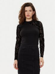 ONLY Bluzka Colette 15337504 Czarny Regular Fit. Czarne bluzki ONLY, m, bez wzorów, z bawełny, bez kołnierzyka, bez ramiączek. Za 99.99 zł.