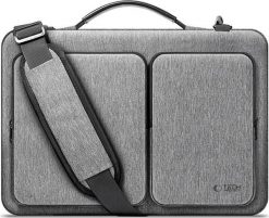 Torba Tech-Protect Defender Bag Laptop 15-16 szary. Szare torby na laptopa TECH-PROTECT, bez wzorów, do ręki. Za 139.90 zł.