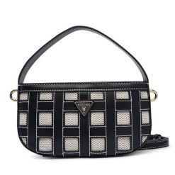 Torebka Guess. Czarne torebki klasyczne Guess, z aplikacjami, bez dodatków. Za 544.99 zł.