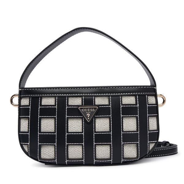 Torebka Guess. Czarne torebki klasyczne Guess, z aplikacjami, bez dodatków. Za 435.99 zł.